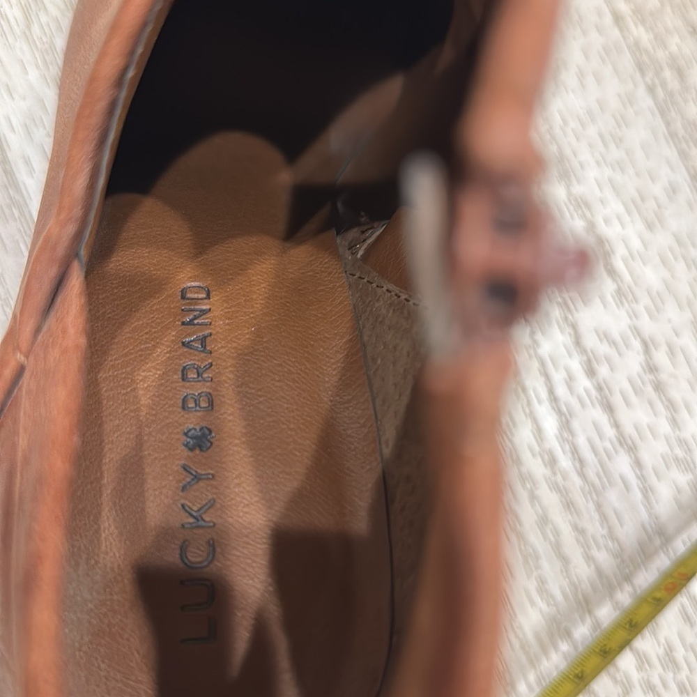 Lucky brand Salza brown Tuscadero Bootie size 11/41 - Picture 16 of 16